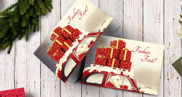 Greeting card 'Happy Holidays'