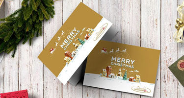 Grußkarte 'Merry Christmas'