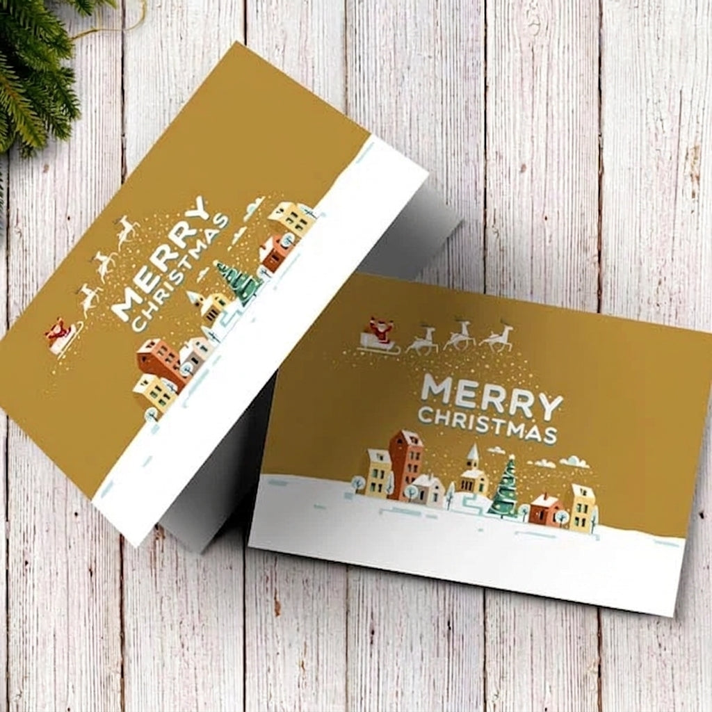 Grußkarte 'Merry Christmas'