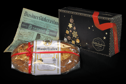 Buttermandelstollen ohne Zuckerdekor